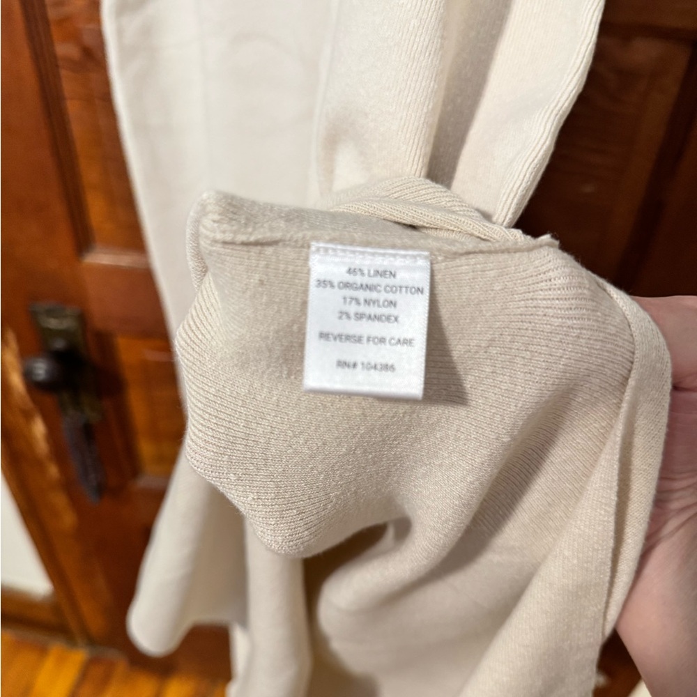 Garnet Hill Cream Maxi Dress - Picture 6 of 6